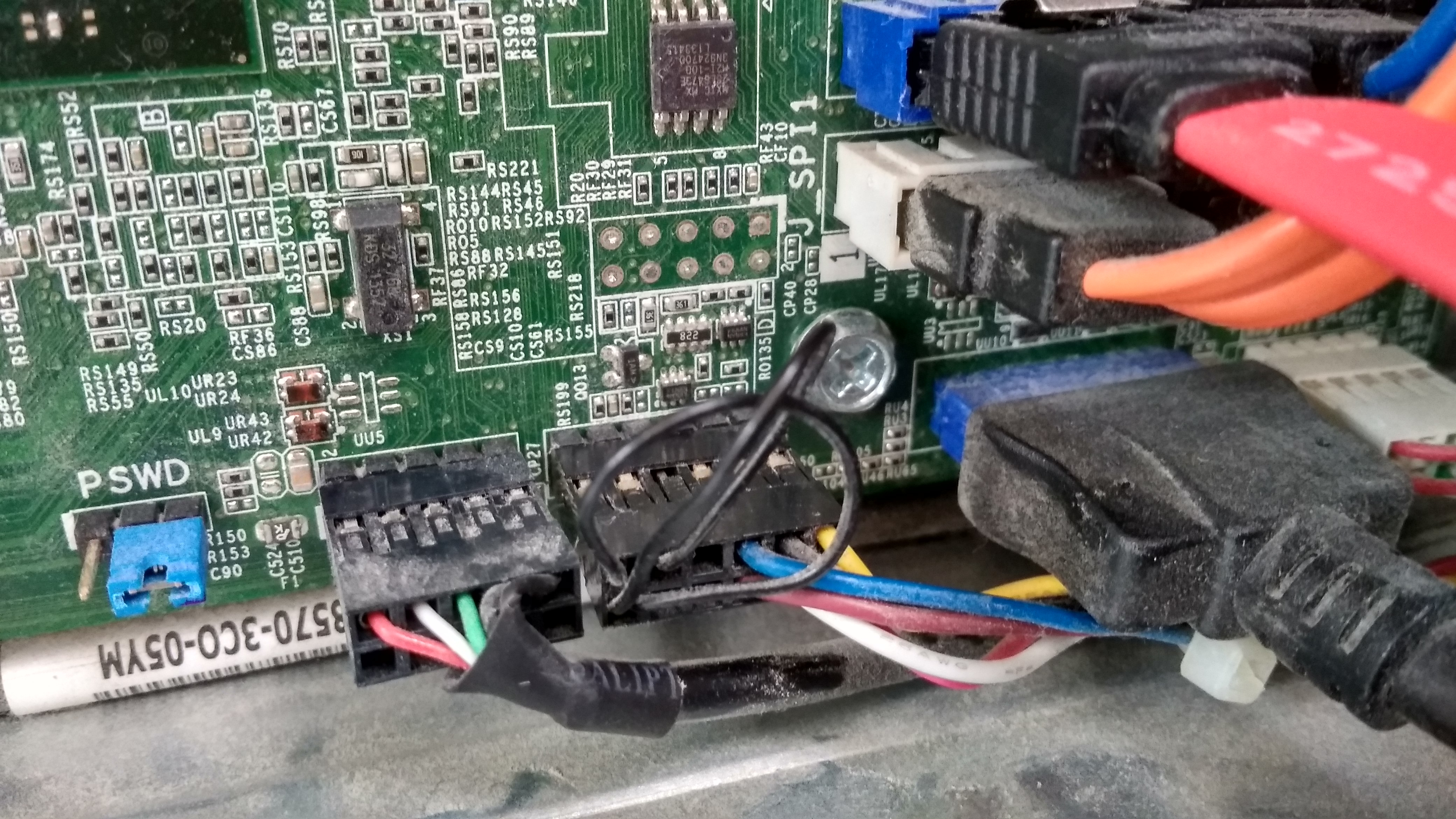 Dell XPS Front Panel Pinout