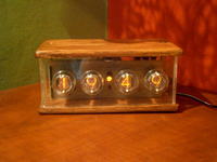 Zegar Nixie - 4x LC 513 Zegar Nixie - 4x LC 513