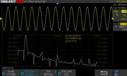 Dwukanałowy generator DDS 600kHz na ESP32