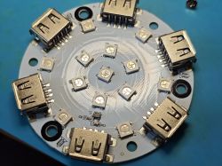 Tecknet TK-WL001 hexagon lights: unknown Bluetooth chip - internal/external device pics