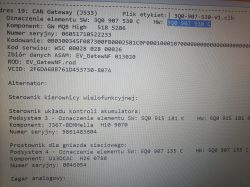 VW Passat B8 2.0 - nie działają przyciski multifunkcji w kierownicy