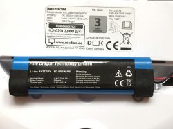 Wnętrze odkurzacza smart/robota sprzątającego z WiFi Medion 13277