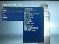 Samsung UE40D5500: Service Menu Standard Settings, Tuner Test Image, Channel Scanning Issues