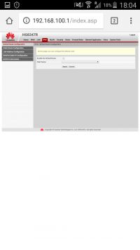 Configuring FTP Server on Huawei HG8347R Router with 16GB FAT32 USB Flash Drive