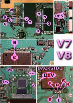 PS2 - Modchip niewiadomego pochodzenia, brak schematu
