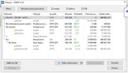 Windows 7 nie montuje partycji NTFS po zmianie rozmiaru w Easeus