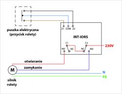 Light control: INT-ORS Satel expander + conventional switches