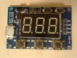 Description of the two-channel square wave signal generator with LED display Description of the two-channel square wave signal generator with LED display