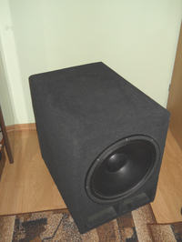 Subwoofer BR na głośniku B&C 15PLB76 Subwoofer BR na głośniku B&C 15PLB76