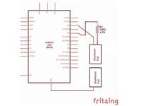 Pojemnościowy czujnik poziomu cieczy DIY