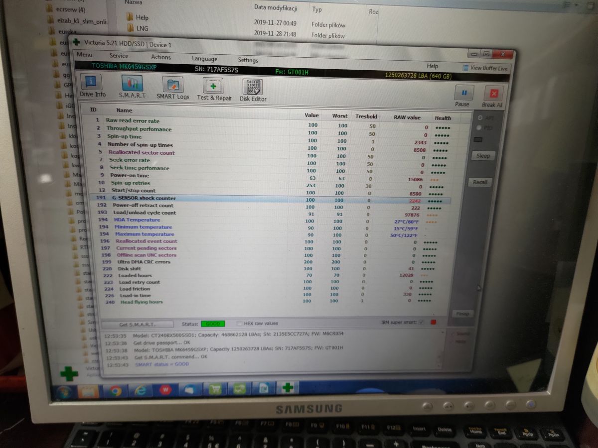 Sony Vaio, Windows 10, Inaccessible Boot Device Czy dysk kwalifikuje