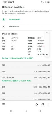Which PLAY Internet router (with LTE 800 MHz band aggregation?)