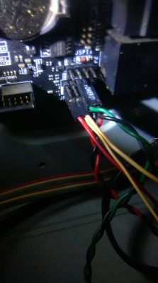 MSI Mortar B150M: Dioda HDD świeci na stałe zamiast pulsować