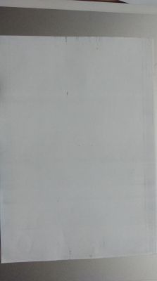 Kyocera 1020D - kresek po czyszczeniu, toner się sypie