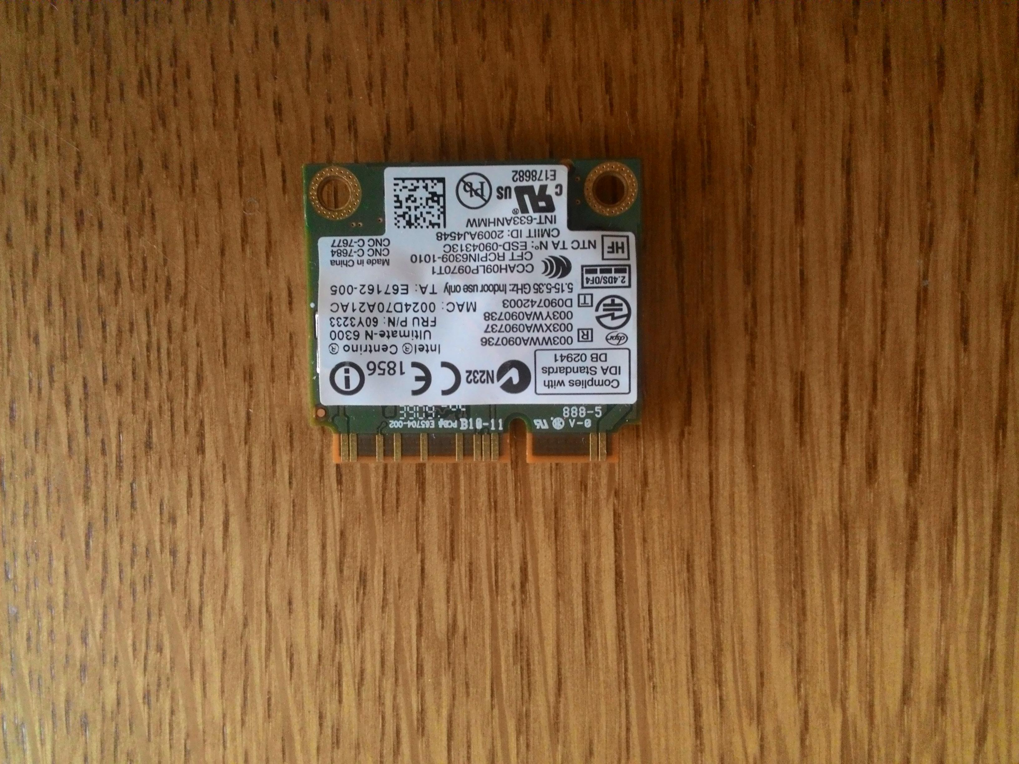 Unauthorized wireless network card is plugged in power off and remove it lenovo как исправить