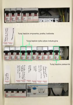 Max obciążenie - płyta indukcyjna + piekarnik (B16)