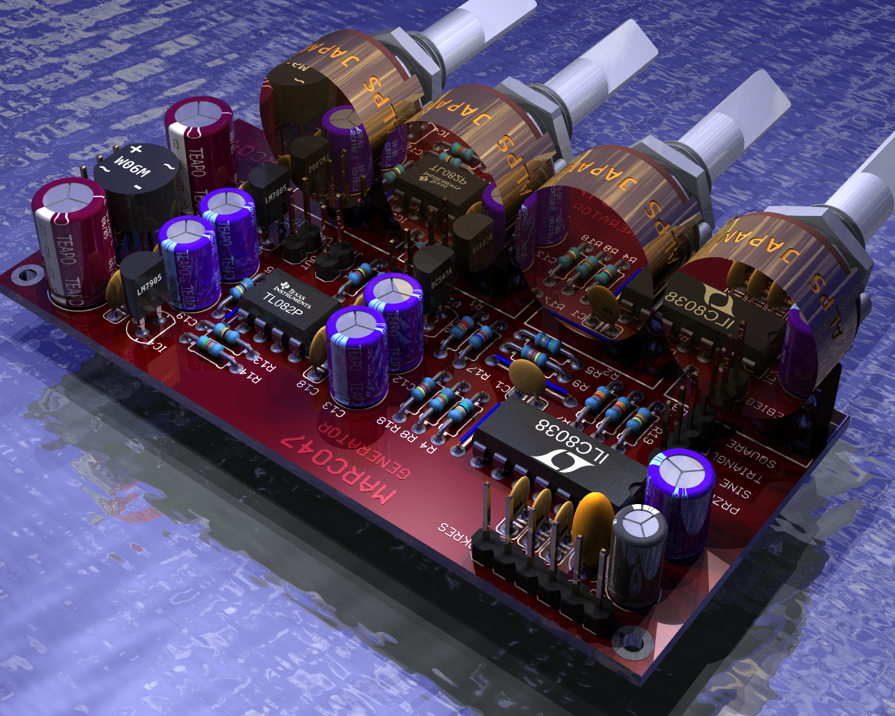 Prośba o weryfikację schematu i PCB generatora Circuit Diagram