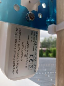 Antena kierunkowa zabiera mi sygnał