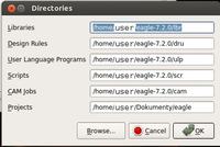 Eagle Light 7.2.0 linuks - Brak na liście dodanego elementu bibliotecznego