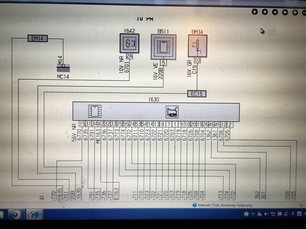 Peugeot 807 wiring diagram