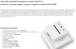 Problem z zaprogramowaniem pilota do radia FAAC D600.