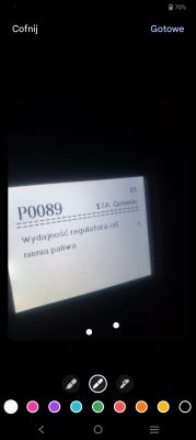 Renault master 2 2.5 2008 problem z odpalaniem po wymianie zaworu ciśnienia pompy