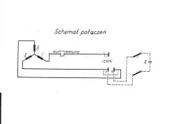 Jak prawidłowo podłączyć silnik sbjd 34a do 220V?
