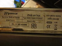 Mastercook ZWE-9176X - Błąd D13 jak go skasować i usunąć usterkę.