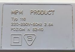 MPM Kasia typ 116 – dziwne dźwięki pod obciążeniem, co wymienić w robocie kuchennym?