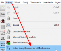 KiCad - porządkowanie silkscreenu / globalna zmiana wielkości czcionki opisu