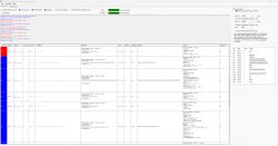 Screenshot of TuyaMCU Explorer/Analyser software showing data analysis for an RGB controller.
