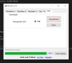 PsFirm - Pobieranie oprogramowania dla PS3, PS4, PS5 do instalacji systemu