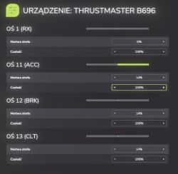 FS 25 + Thrustmaster T248 Xbox - po patchu pedały mają dwustronną oś?