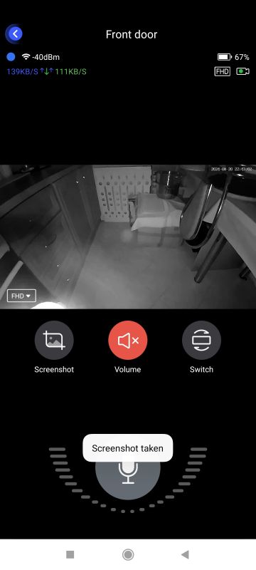 WiFi wireless video intercom - test, app and interior WiFi wireless video intercom - test, app and interior