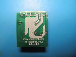 SparkleIoT MINI V1.3 PCB SparkleIoT MINI PCB with V1.3 marking.