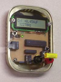 Miernik pojemności, indukcyjności na atmega8.