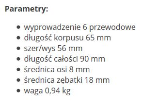 Jakie są parametry prądowe i krokowe silnika Minebea 23KM-K155-P1V?