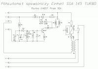 I do not know how to connect the Einhell sga 145 turbo welding gun