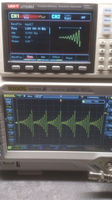 Generator Uni-t UTG 962 - całkiem udany zakup.