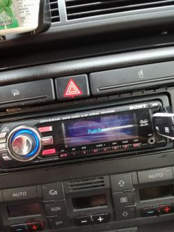 Radio sony "push reset" - błąd "push reset"