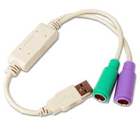 Dlaczego mysz USB z adapterem USB->PS2 nie działa na starym komputerze?