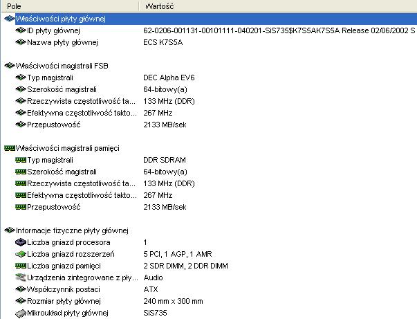 Jak zaktualizować BIOS płyty ECS K7S5A pod wymianę Athlona 1200 na 2,2/2,4 GHz?