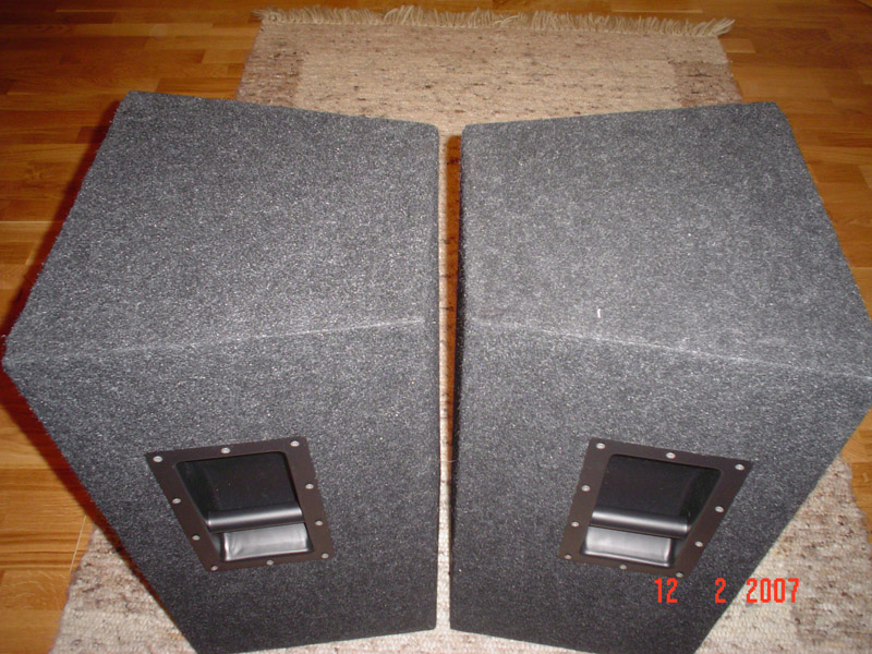 Nadstawki estradowe na Celestion Truvox 1225 + Tonsil GDWT