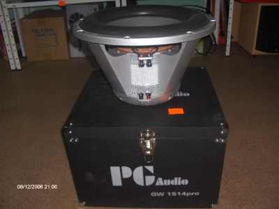 Potrzebne parametry do głośnika PG AUDIO GW1514