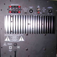 Subwoofer na wzmacniaczu Mivoc AM120 Subwoofer na wzmacniaczu Mivoc AM120