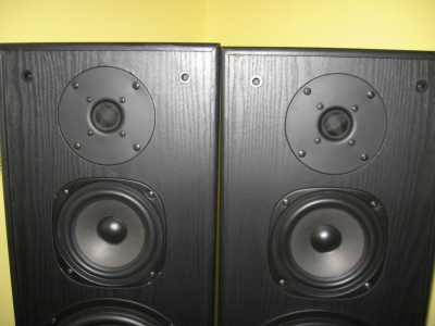 Czy ktoś rozpozna co to za kolumny na podstawie fotografi ?