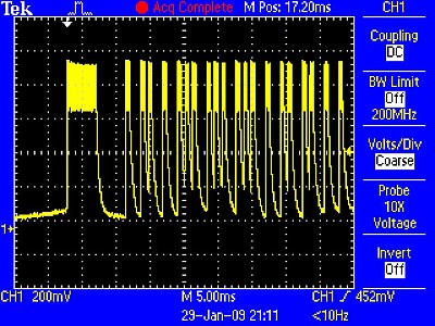 Timer nadający w podczerwieni