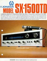 Reanimacja - amplituner Pioneer SX 1500 TD Reanimacja - amplituner Pioneer SX 1500 TD