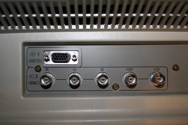 Monitor Dell D1626HT - podłączenie DVD przez BNC Monitor Dell D1626HT - podłączenie DVD przez BNC