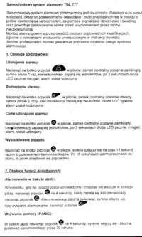 Poszukuję schematu alarmu.